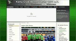 Desktop Screenshot of kcwetter.de
